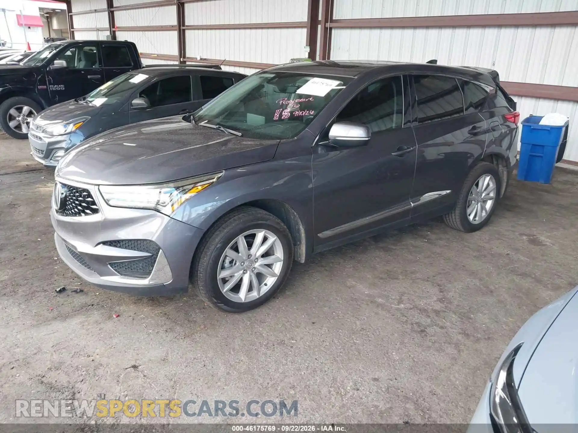 2 fotografías del automóvil dañado 5J8TC1H38ML022052 ACURA RDX 2021