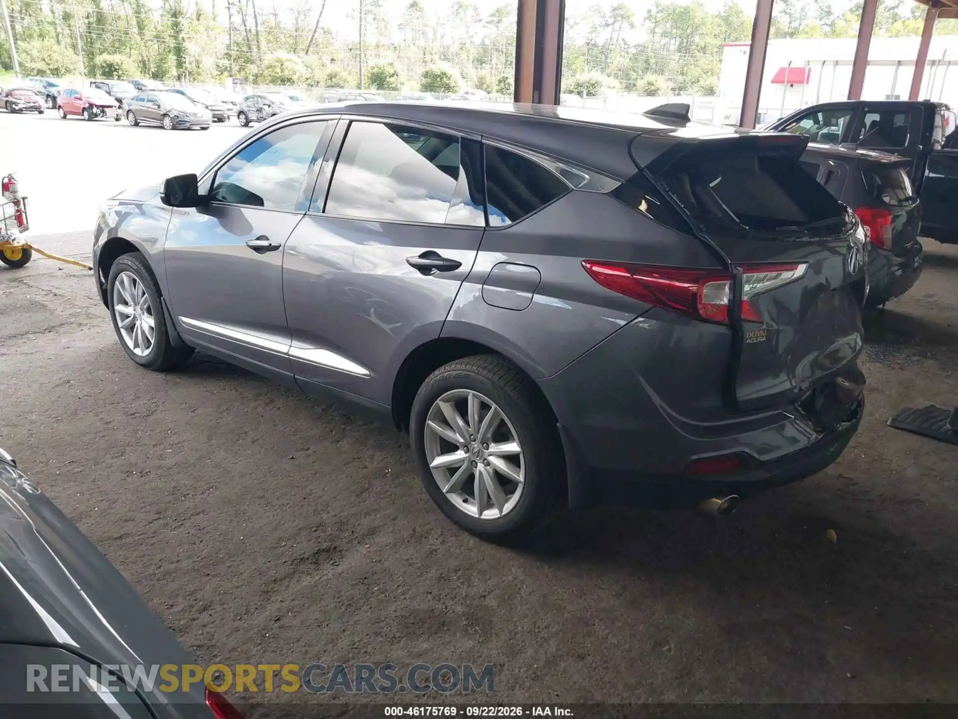 3 fotografías del automóvil dañado 5J8TC1H38ML022052 ACURA RDX 2021