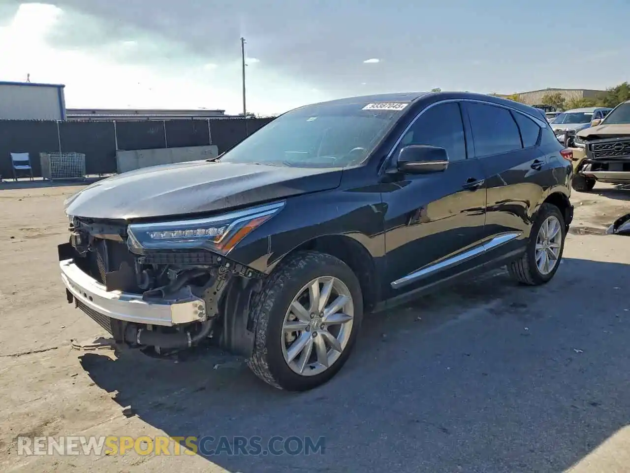 1 Photograph of a damaged car 5J8TC1H39ML000321 ACURA RDX 2021