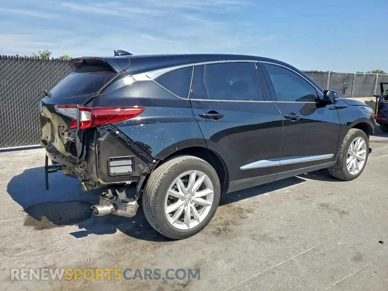 3 Photograph of a damaged car 5J8TC1H39ML000321 ACURA RDX 2021