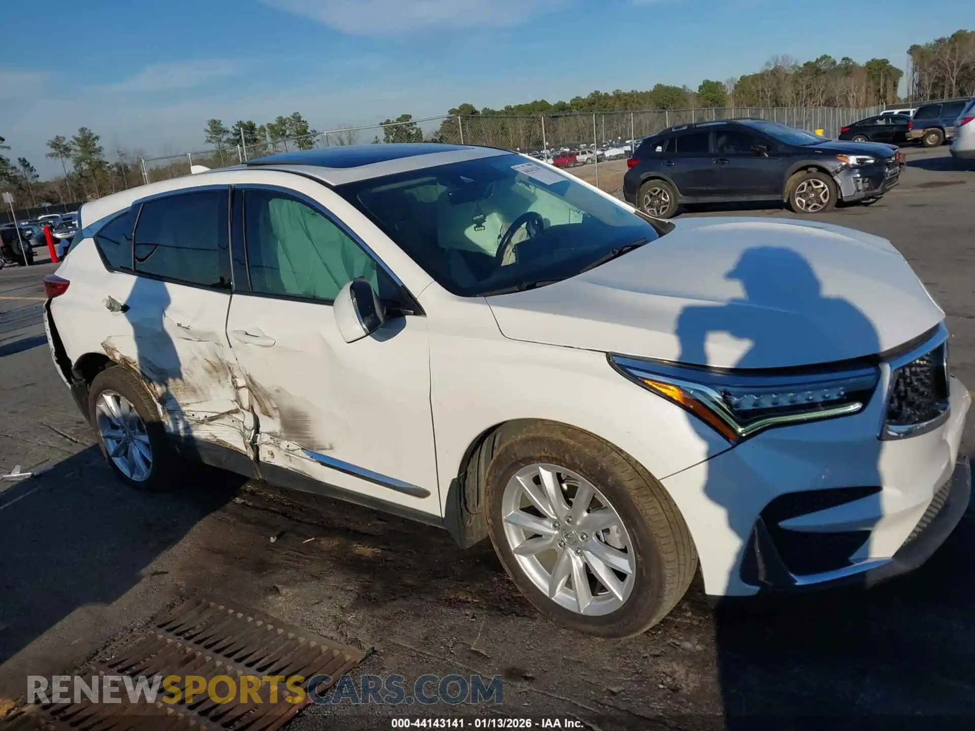 1 Photograph of a damaged car 5J8TC1H39ML005907 ACURA RDX 2021