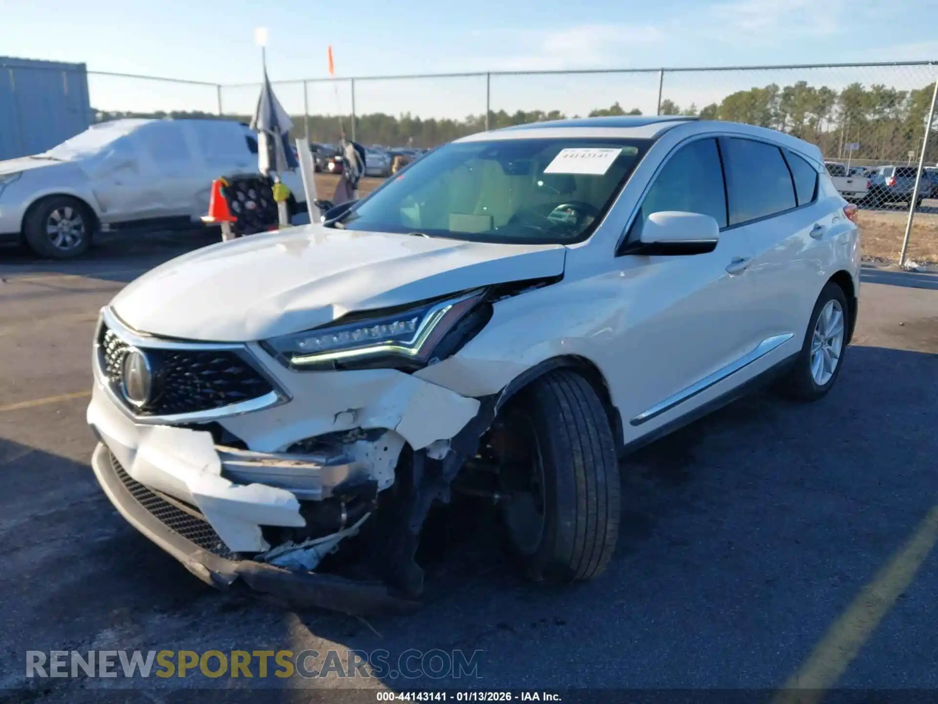 2 Photograph of a damaged car 5J8TC1H39ML005907 ACURA RDX 2021