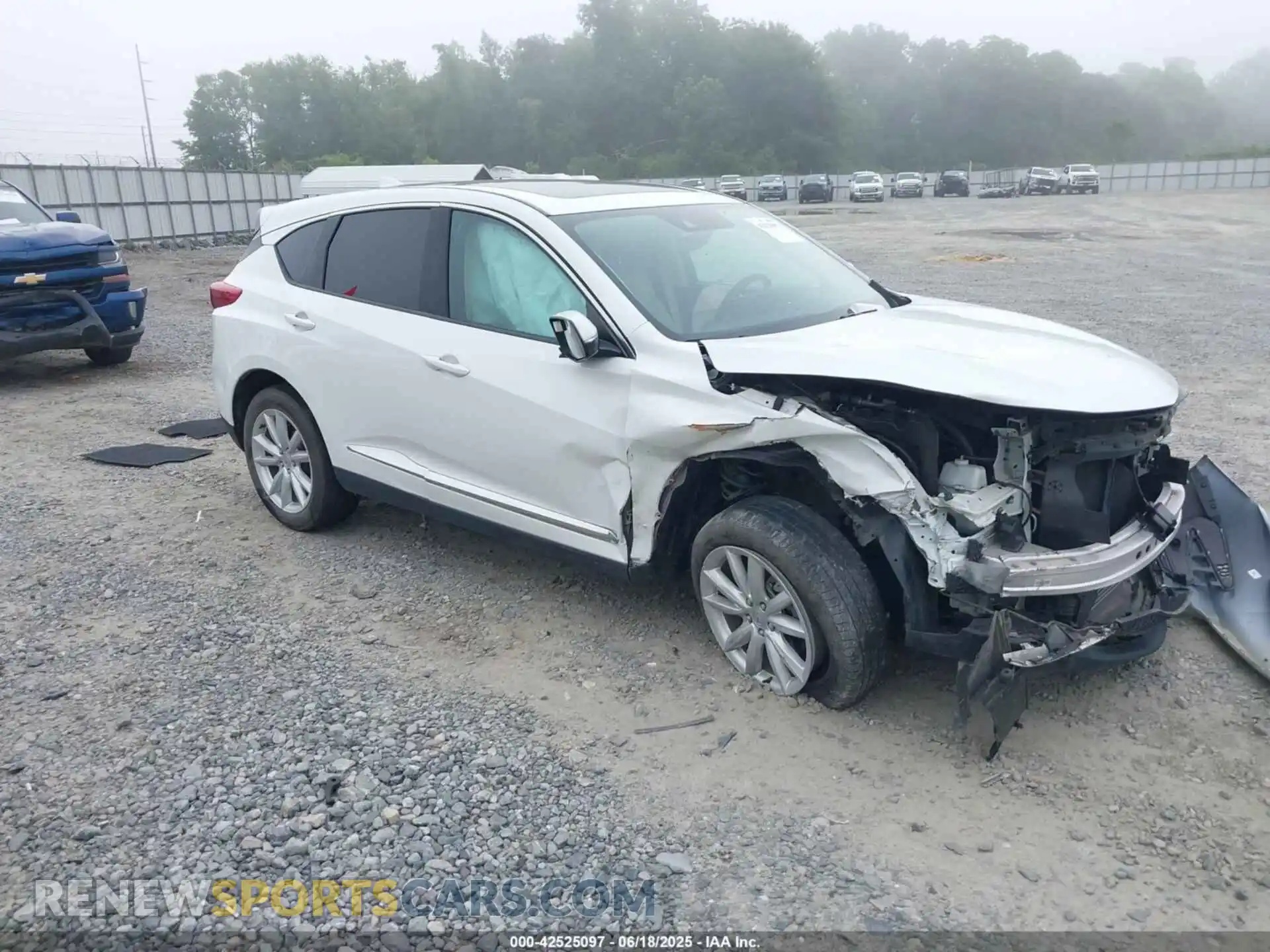 1 Photograph of a damaged car 5J8TC1H3XML007715 ACURA RDX 2021