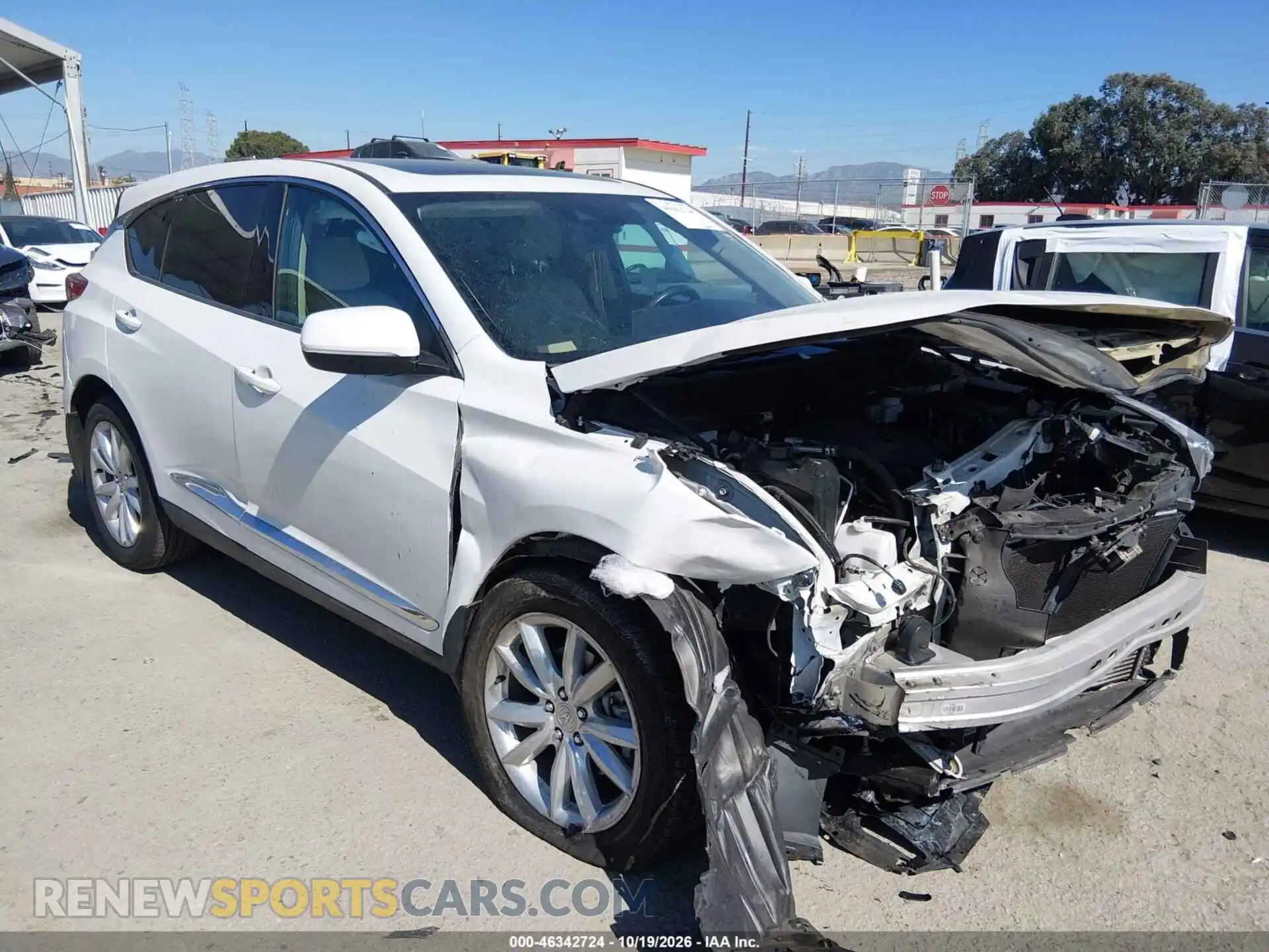 1 Photograph of a damaged car 5J8TC1H3XML009643 ACURA RDX 2021