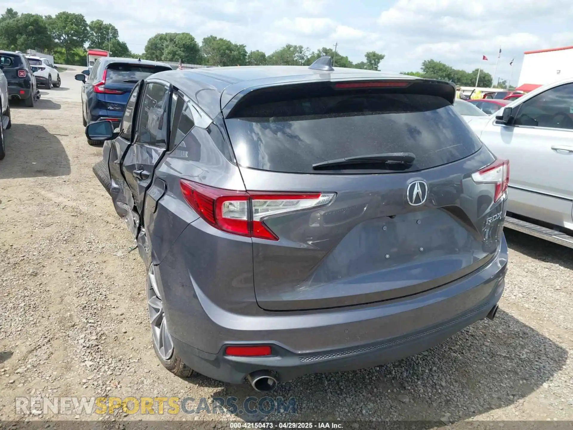 3 fotografías del automóvil dañado 5J8TC1H50ML003867 ACURA RDX 2021
