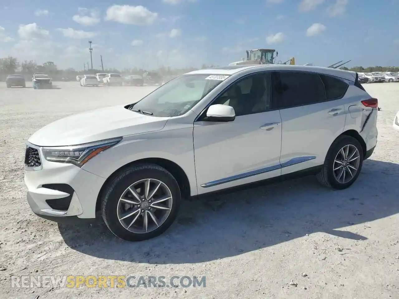 1 Photograph of a damaged car 5J8TC1H50ML005005 ACURA RDX 2021