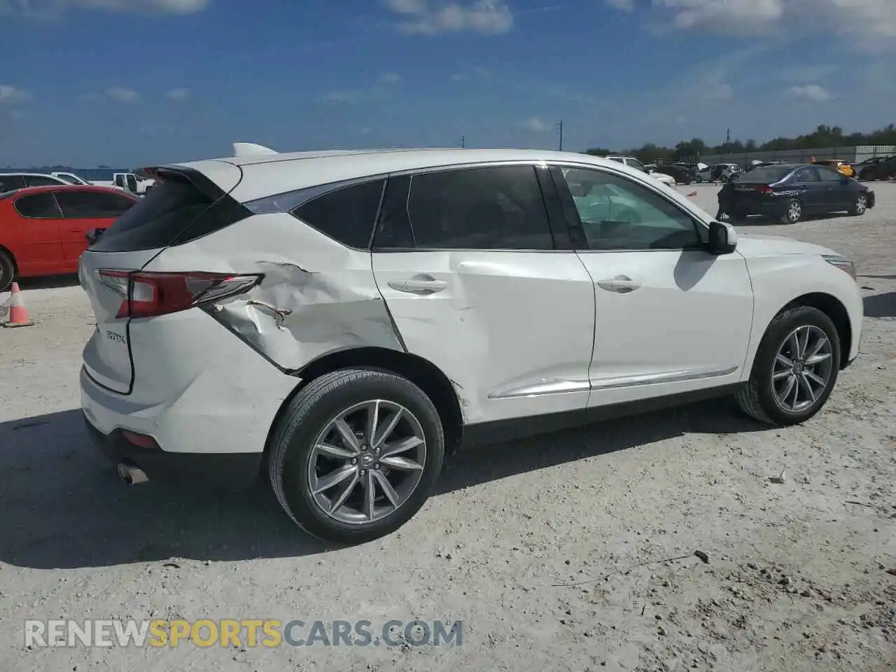 3 Photograph of a damaged car 5J8TC1H50ML005005 ACURA RDX 2021