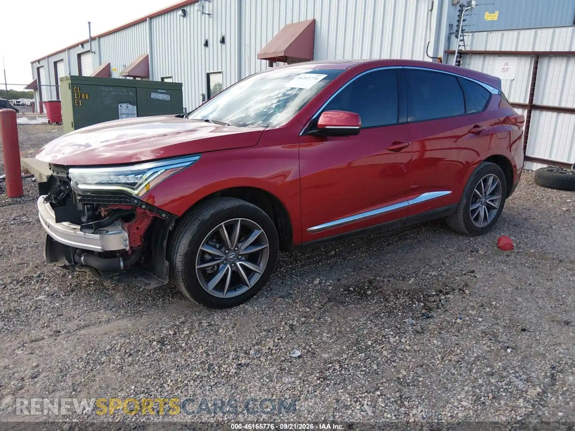2 Photograph of a damaged car 5J8TC1H50ML011385 ACURA RDX 2021
