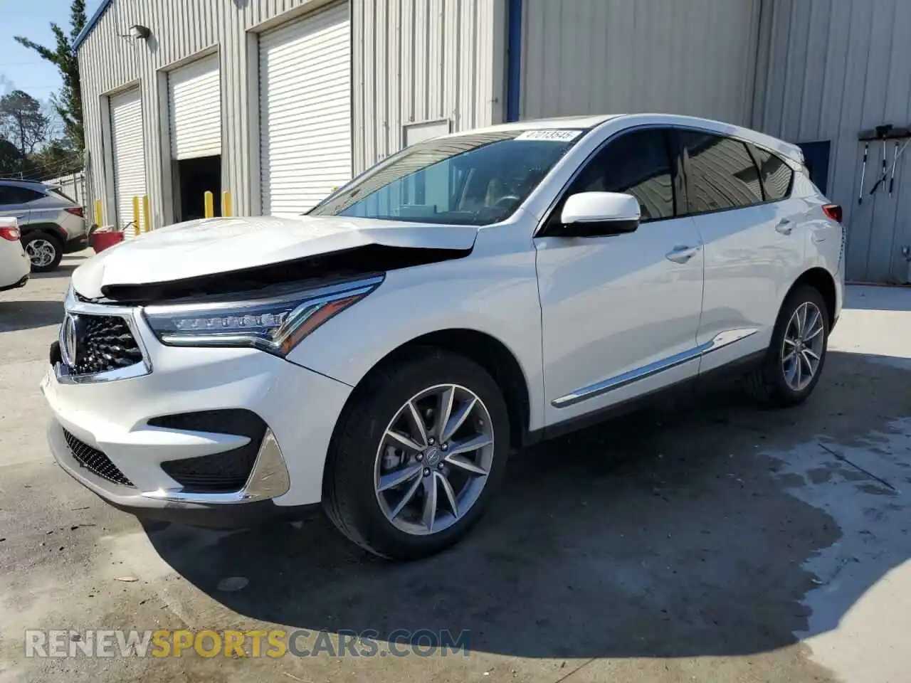 1 Photograph of a damaged car 5J8TC1H51ML016420 ACURA RDX 2021