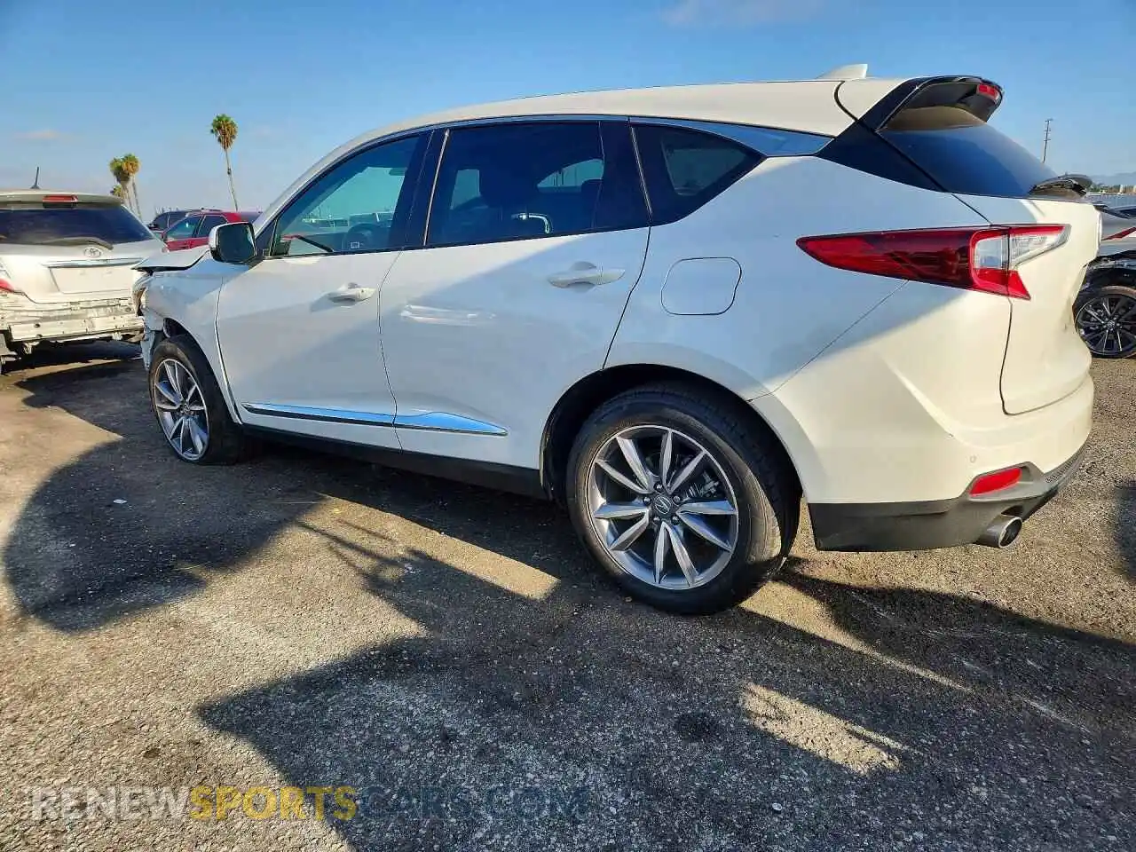 2 Photograph of a damaged car 5J8TC1H52ML020217 ACURA RDX 2021