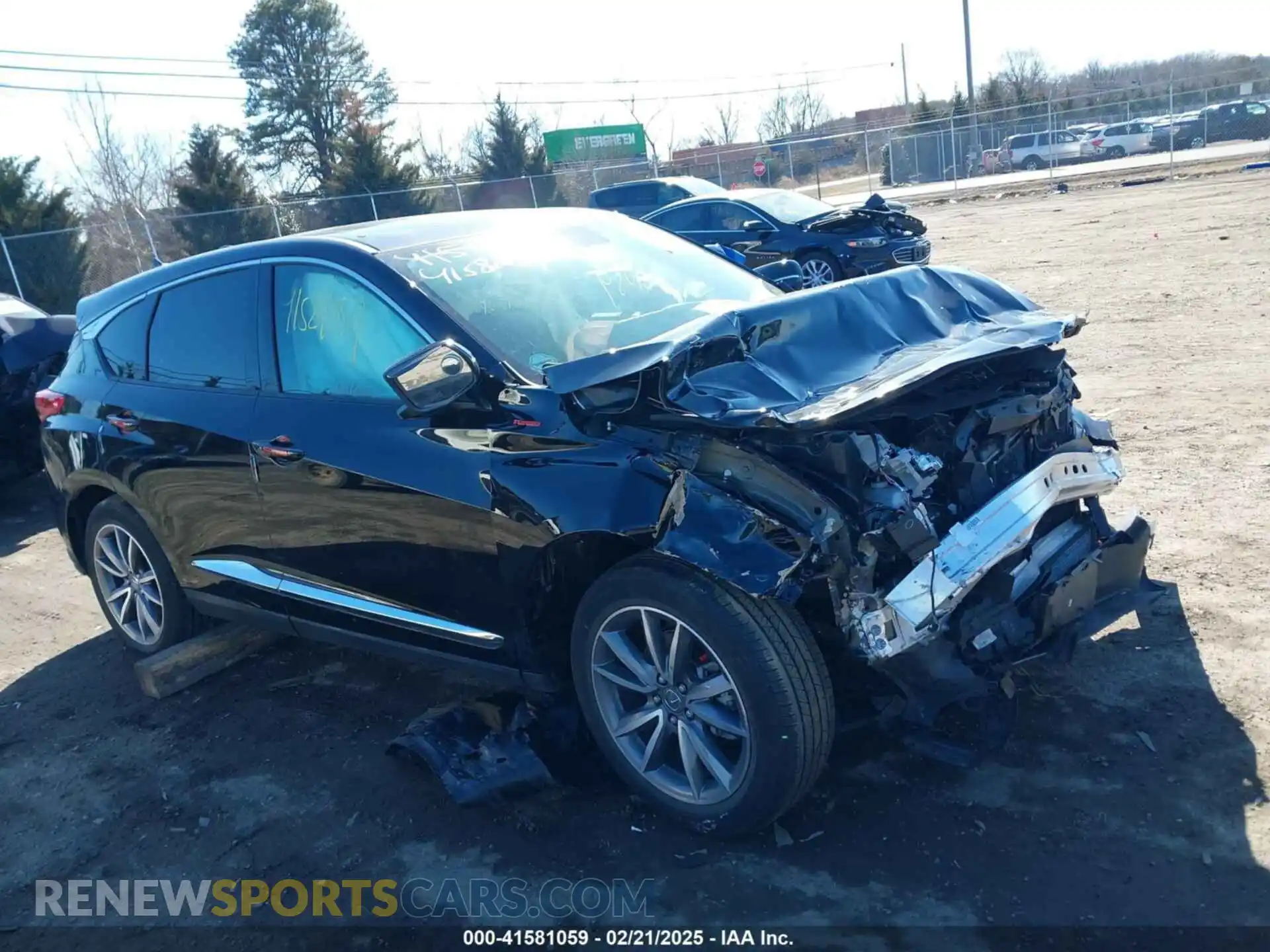 1 Photograph of a damaged car 5J8TC1H52ML020508 ACURA RDX 2021