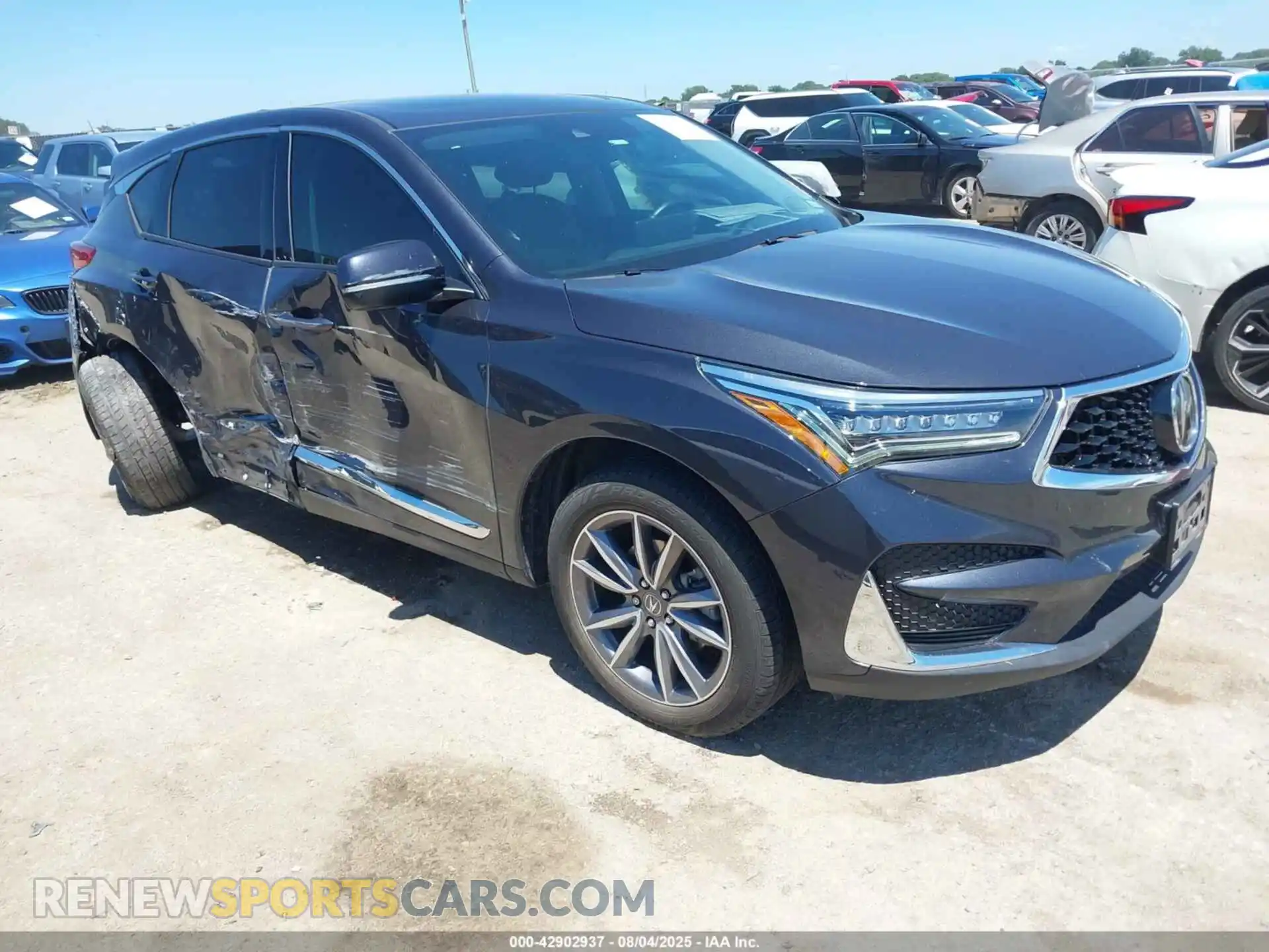1 Photograph of a damaged car 5J8TC1H52ML022257 ACURA RDX 2021