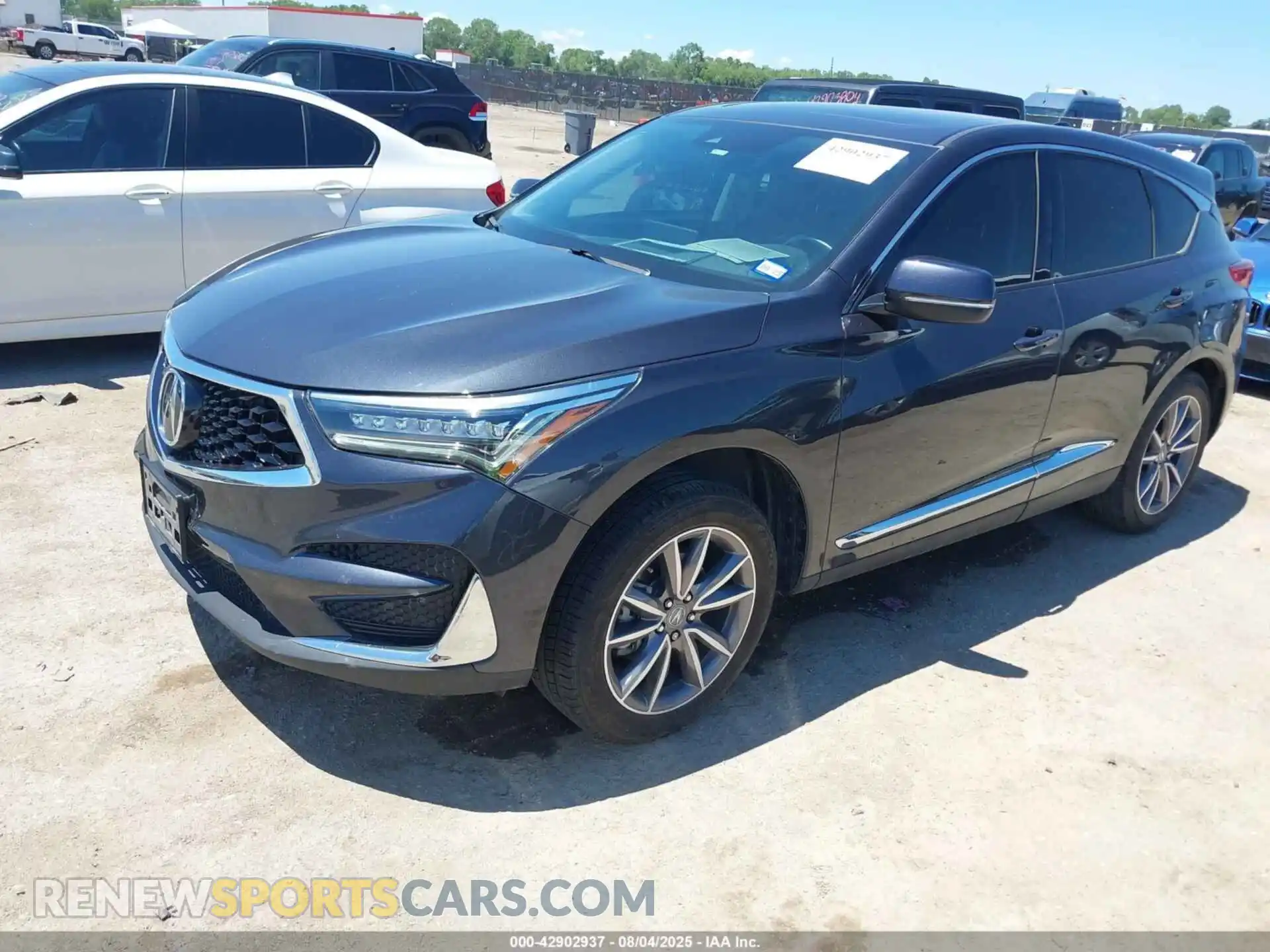 2 Photograph of a damaged car 5J8TC1H52ML022257 ACURA RDX 2021