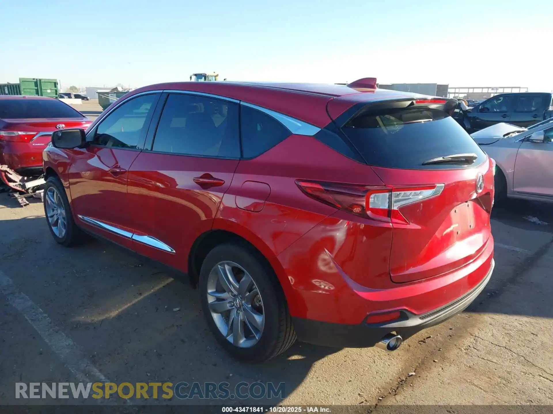3 Photograph of a damaged car 5J8TC1H53ML001997 ACURA RDX 2021