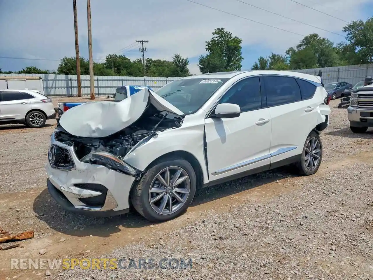 1 fotografías del automóvil dañado 5J8TC1H53ML014801 ACURA RDX 2021