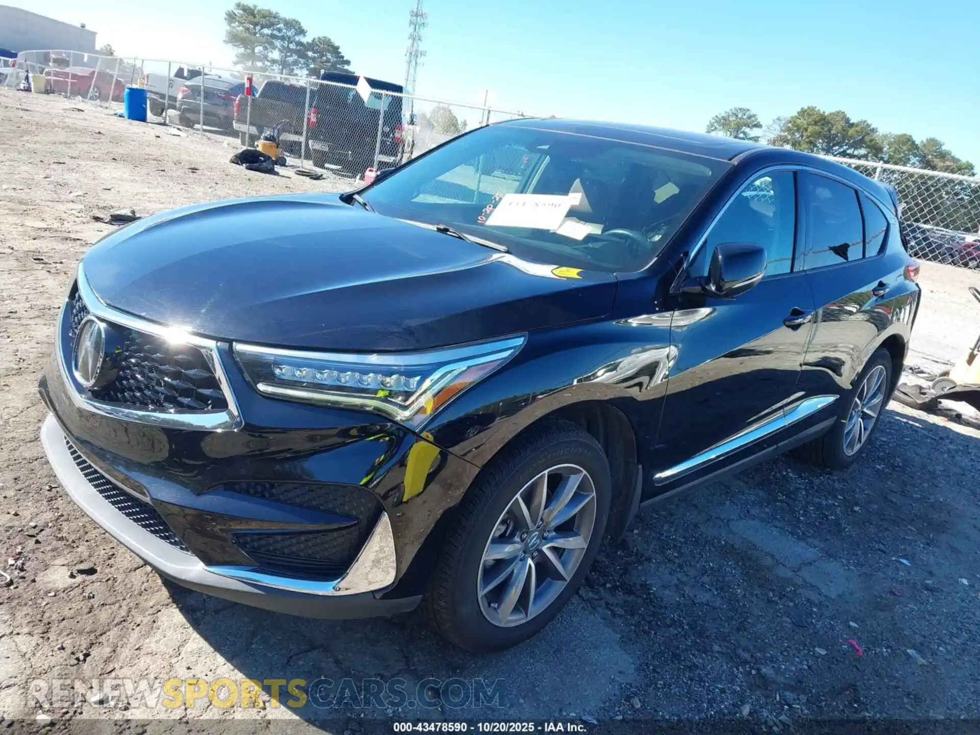 2 Photograph of a damaged car 5J8TC1H53ML020470 ACURA RDX 2021