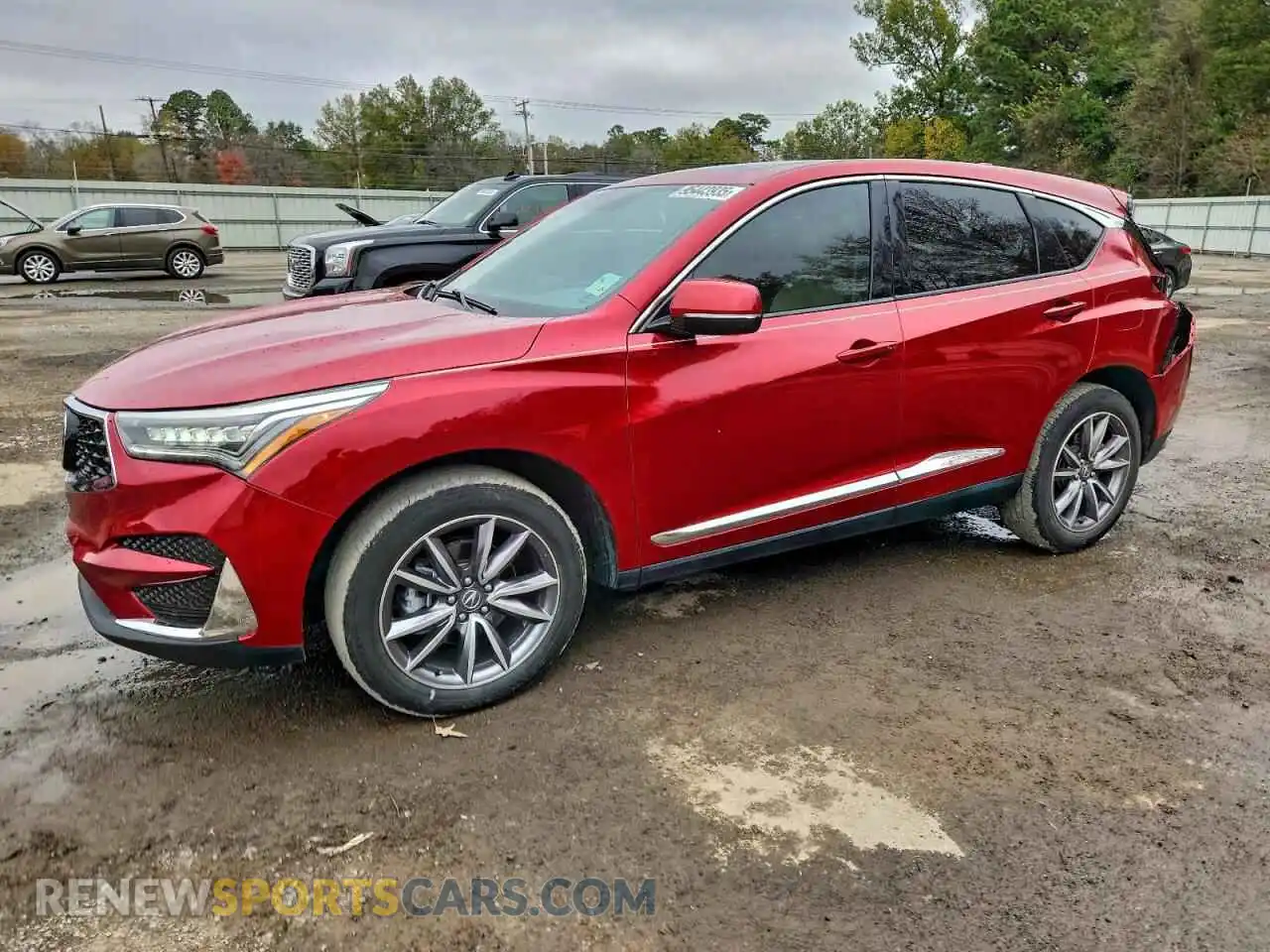 1 Photograph of a damaged car 5J8TC1H54ML012717 ACURA RDX 2021