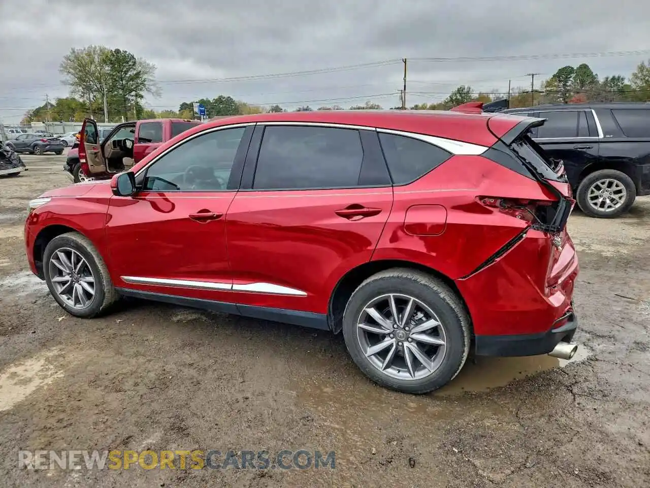2 Photograph of a damaged car 5J8TC1H54ML012717 ACURA RDX 2021
