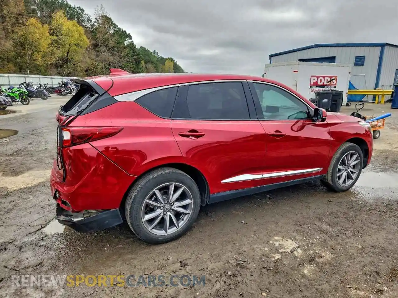 3 Photograph of a damaged car 5J8TC1H54ML012717 ACURA RDX 2021