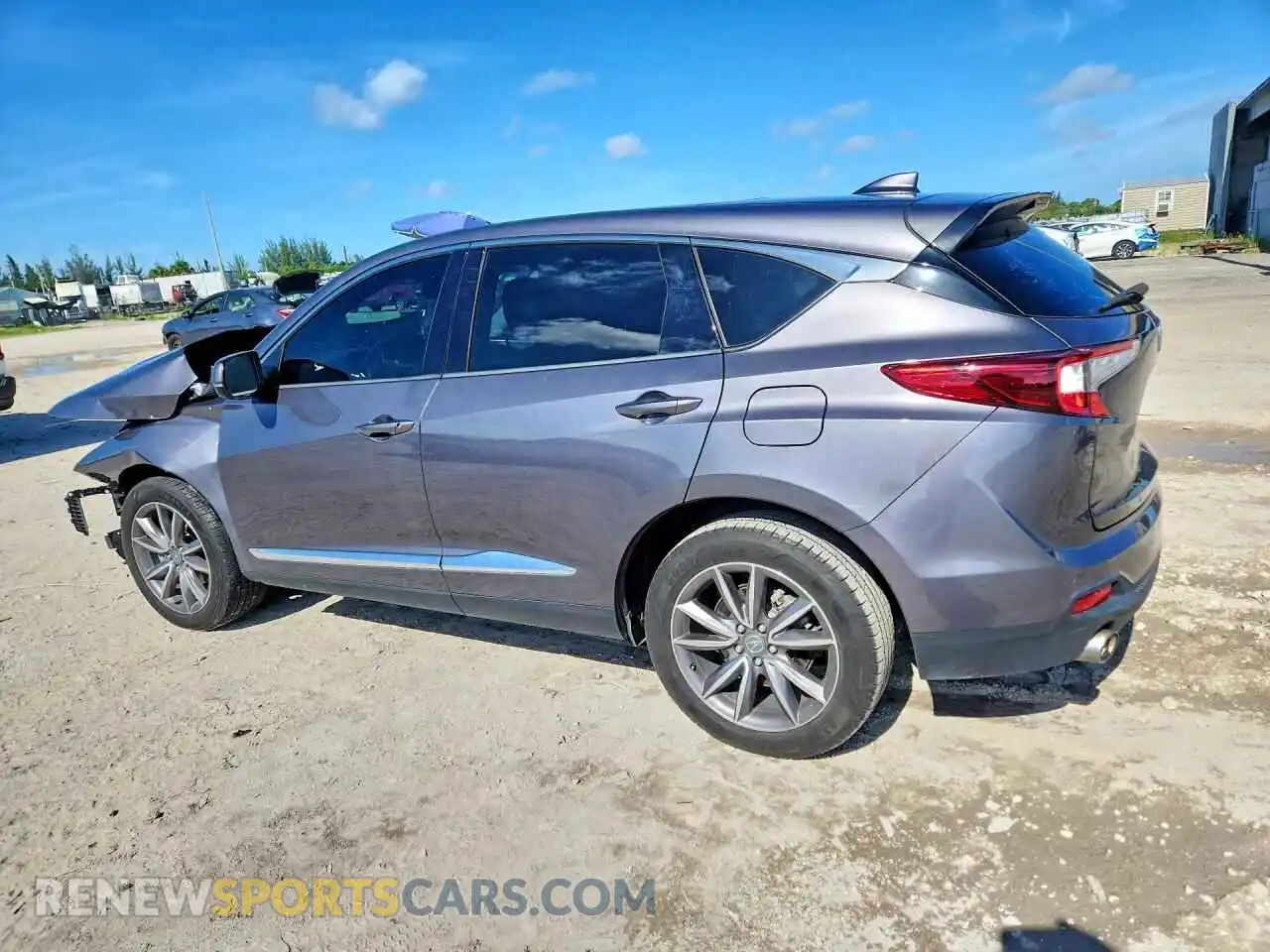 2 Photograph of a damaged car 5J8TC1H56ML000620 ACURA RDX 2021