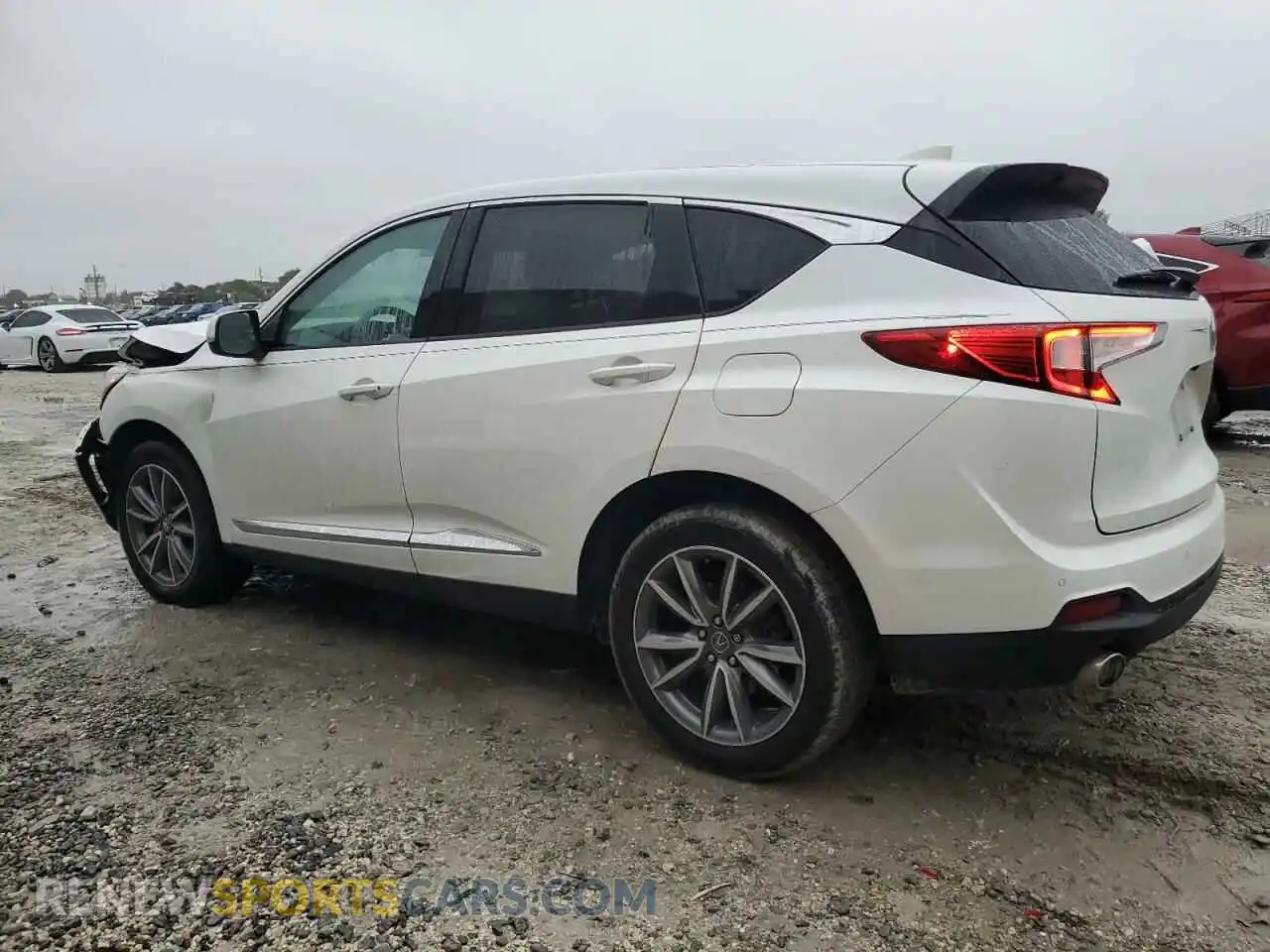 2 Photograph of a damaged car 5J8TC1H56ML008166 ACURA RDX 2021