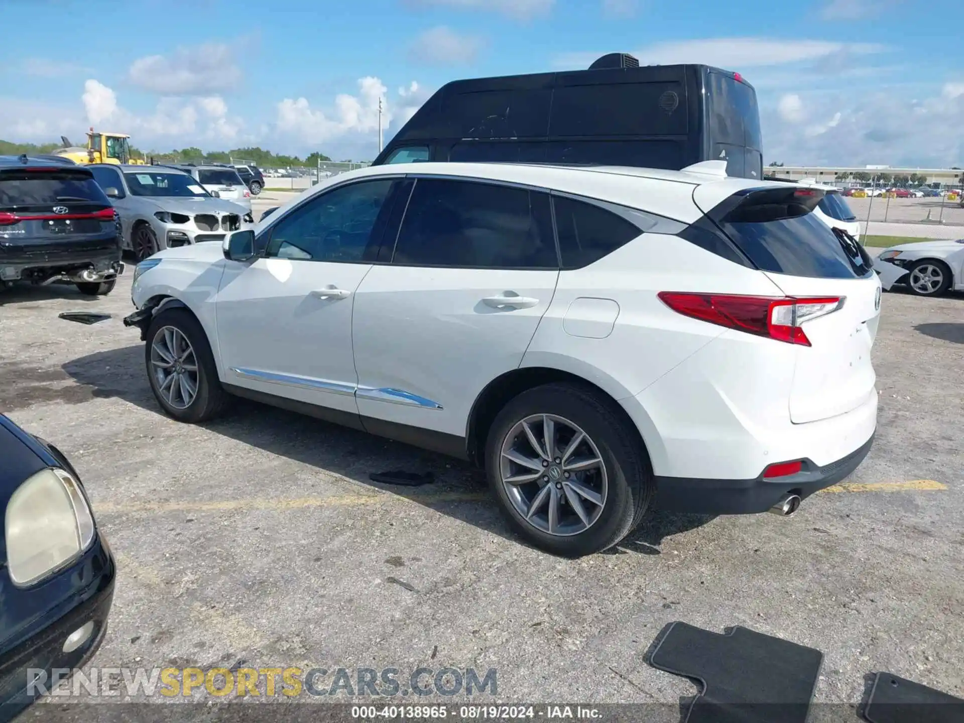 3 Photograph of a damaged car 5J8TC1H56ML011567 ACURA RDX 2021