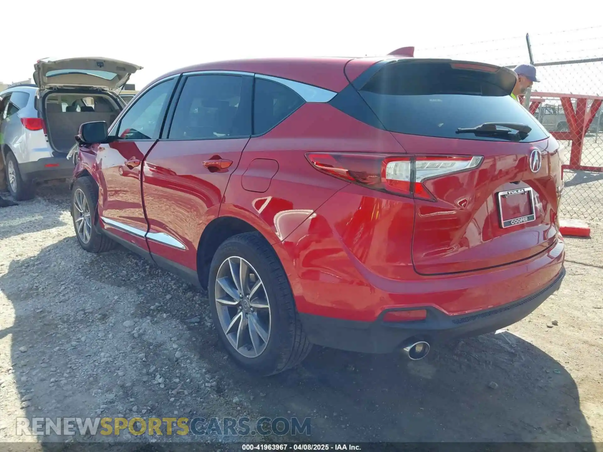 3 Photograph of a damaged car 5J8TC1H56ML021161 ACURA RDX 2021