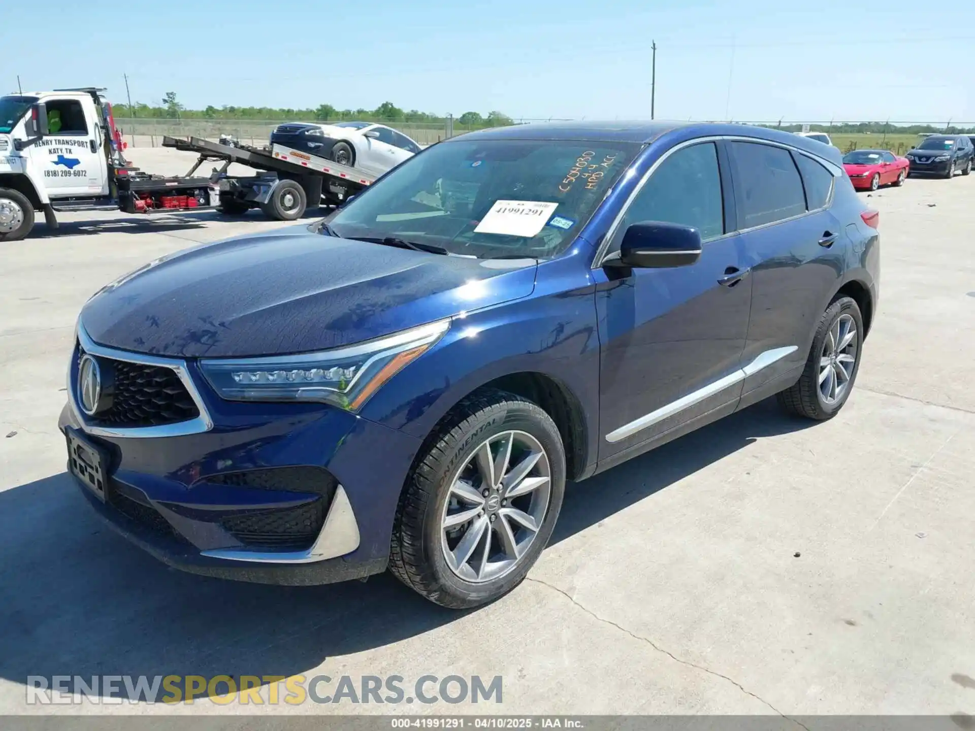 2 Photograph of a damaged car 5J8TC1H57ML007284 ACURA RDX 2021