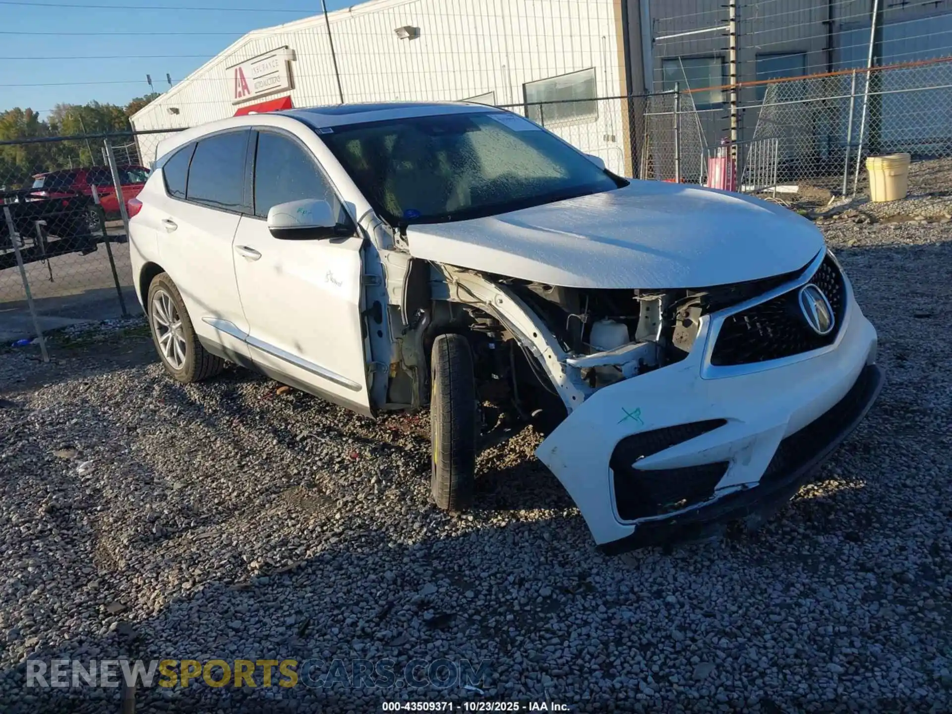 1 Photograph of a damaged car 5J8TC1H58ML005057 ACURA RDX 2021