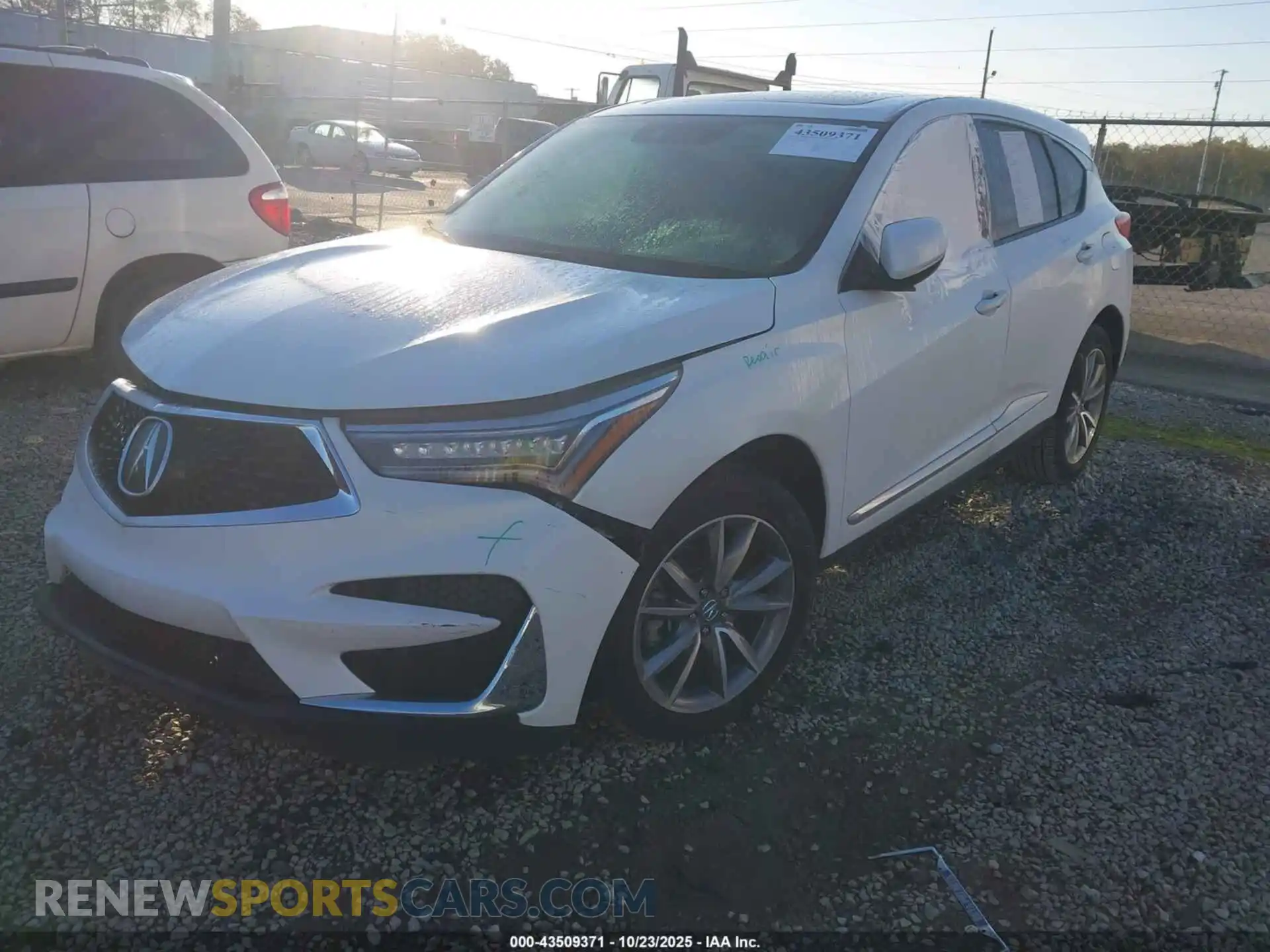 2 Photograph of a damaged car 5J8TC1H58ML005057 ACURA RDX 2021