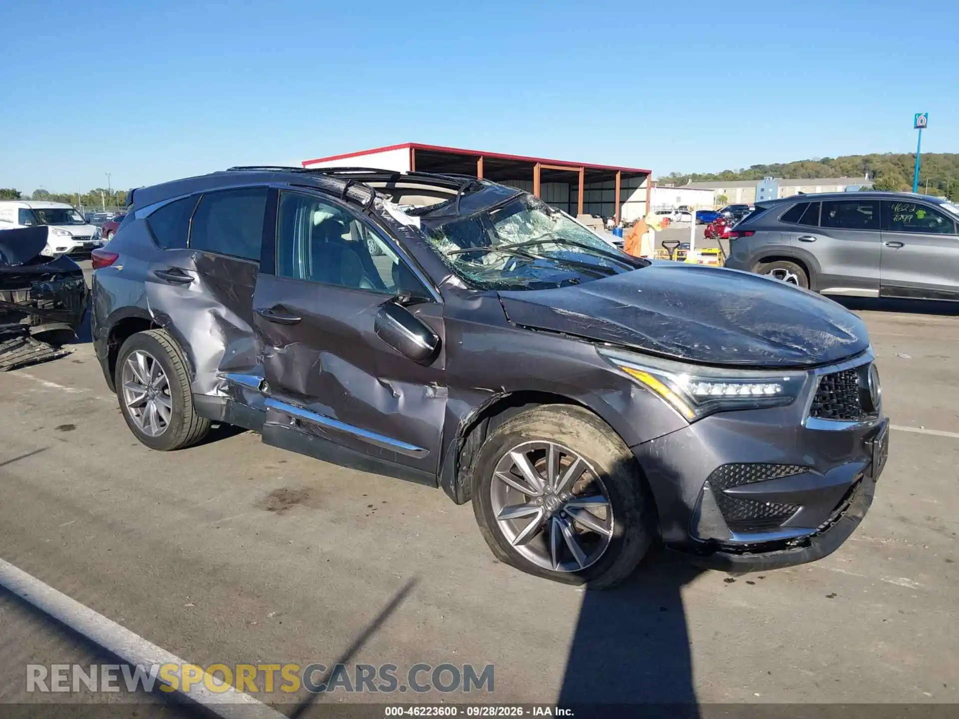1 Photograph of a damaged car 5J8TC1H58ML006189 ACURA RDX 2021