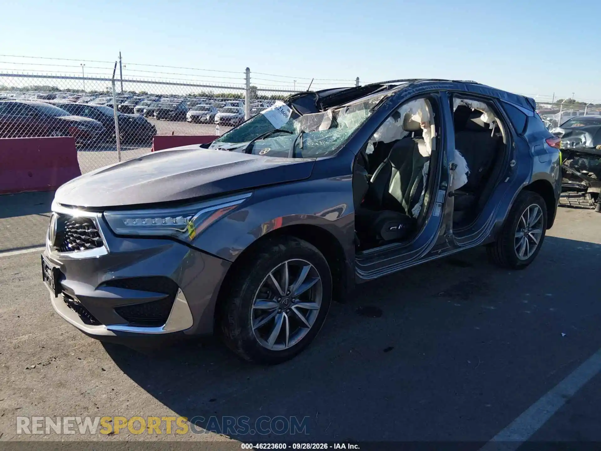 2 Photograph of a damaged car 5J8TC1H58ML006189 ACURA RDX 2021