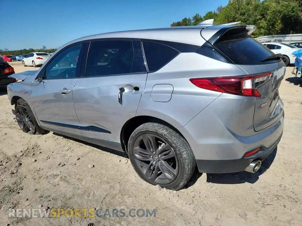 2 Photograph of a damaged car 5J8TC1H62ML023479 ACURA RDX 2021