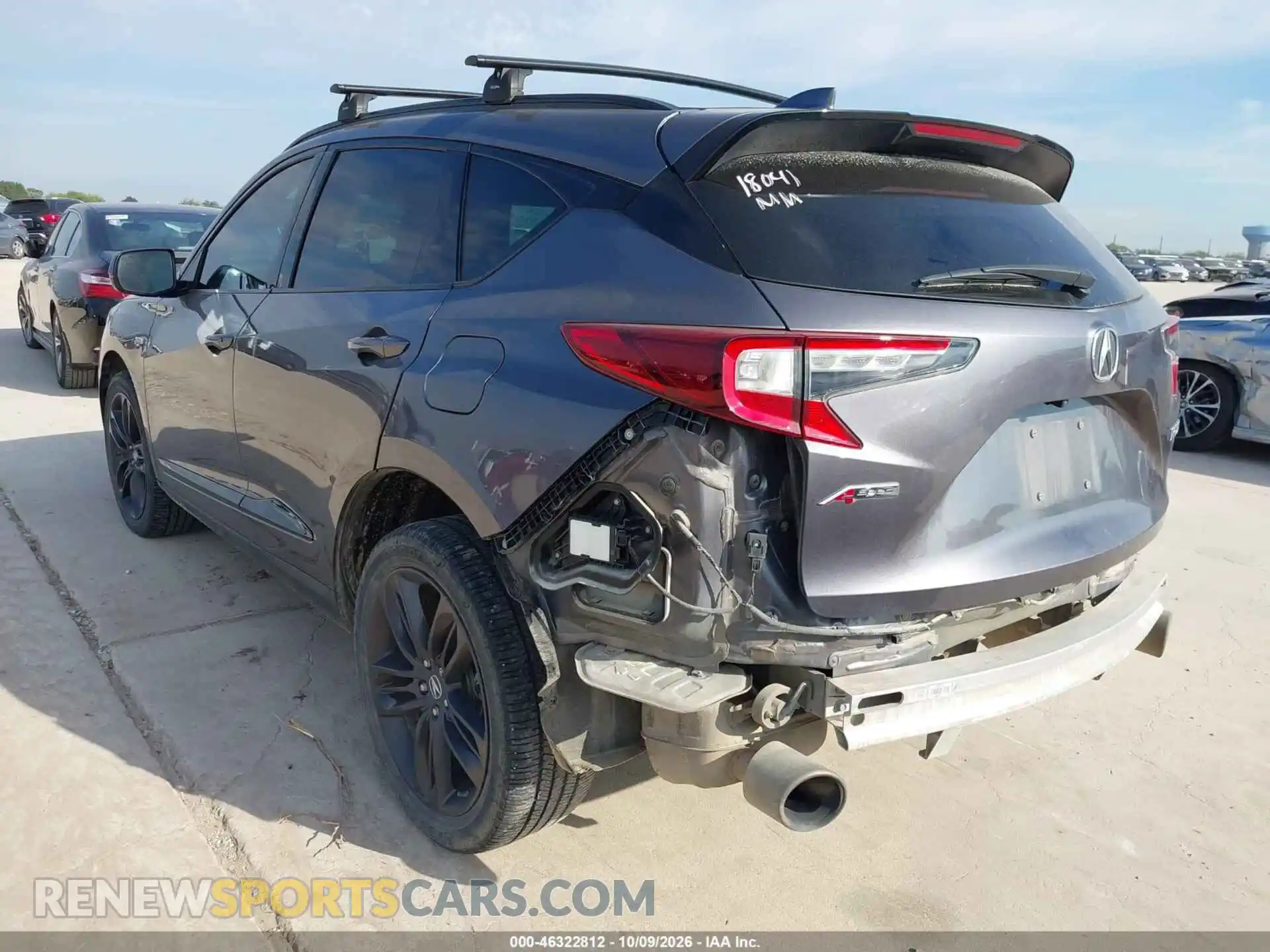 3 Photograph of a damaged car 5J8TC1H63ML012152 ACURA RDX 2021