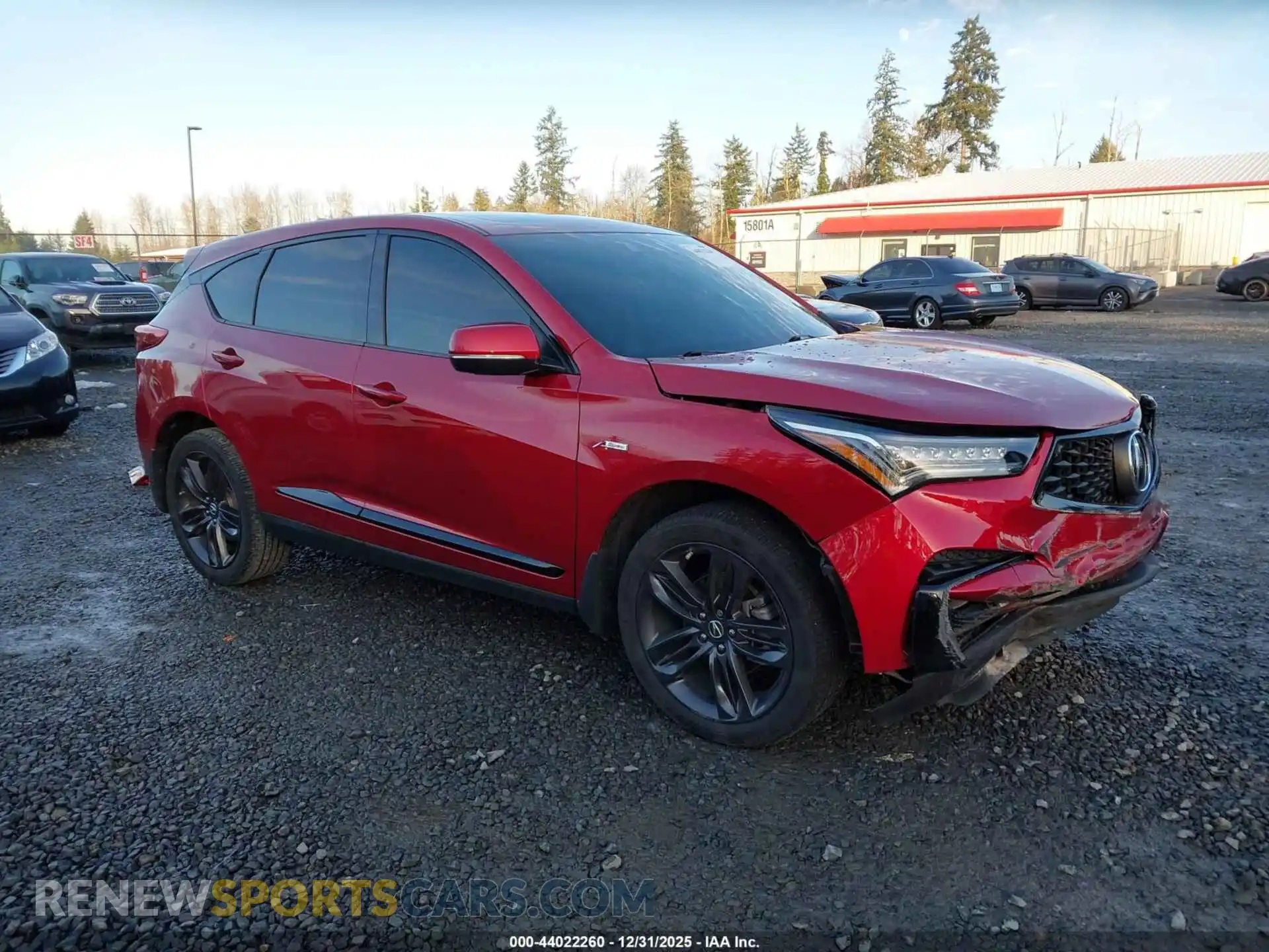 1 fotografías del automóvil dañado 5J8TC1H64ML000592 ACURA RDX 2021