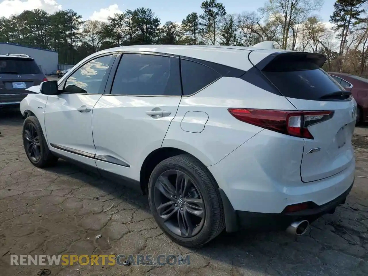 2 Photograph of a damaged car 5J8TC1H64ML013276 ACURA RDX 2021