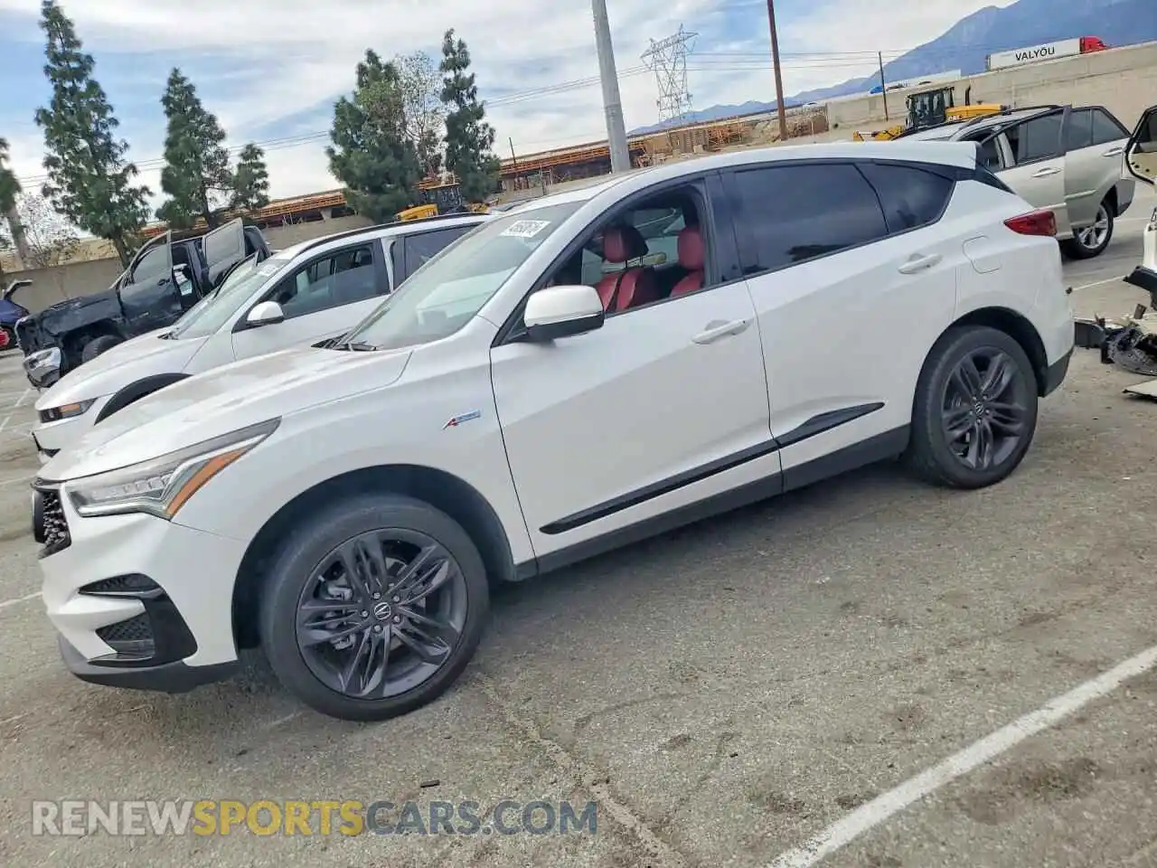 1 Photograph of a damaged car 5J8TC1H65ML009107 ACURA RDX 2021