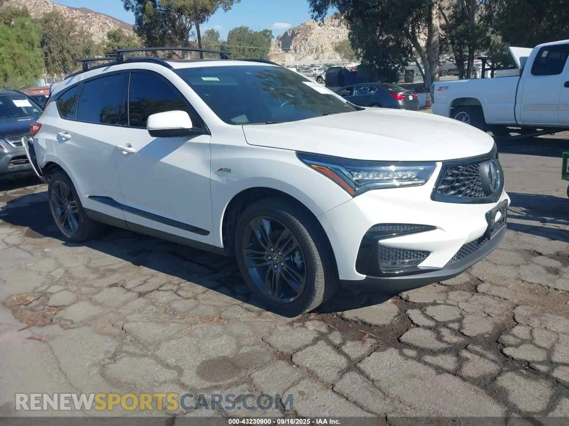 1 Photograph of a damaged car 5J8TC1H65ML009222 ACURA RDX 2021