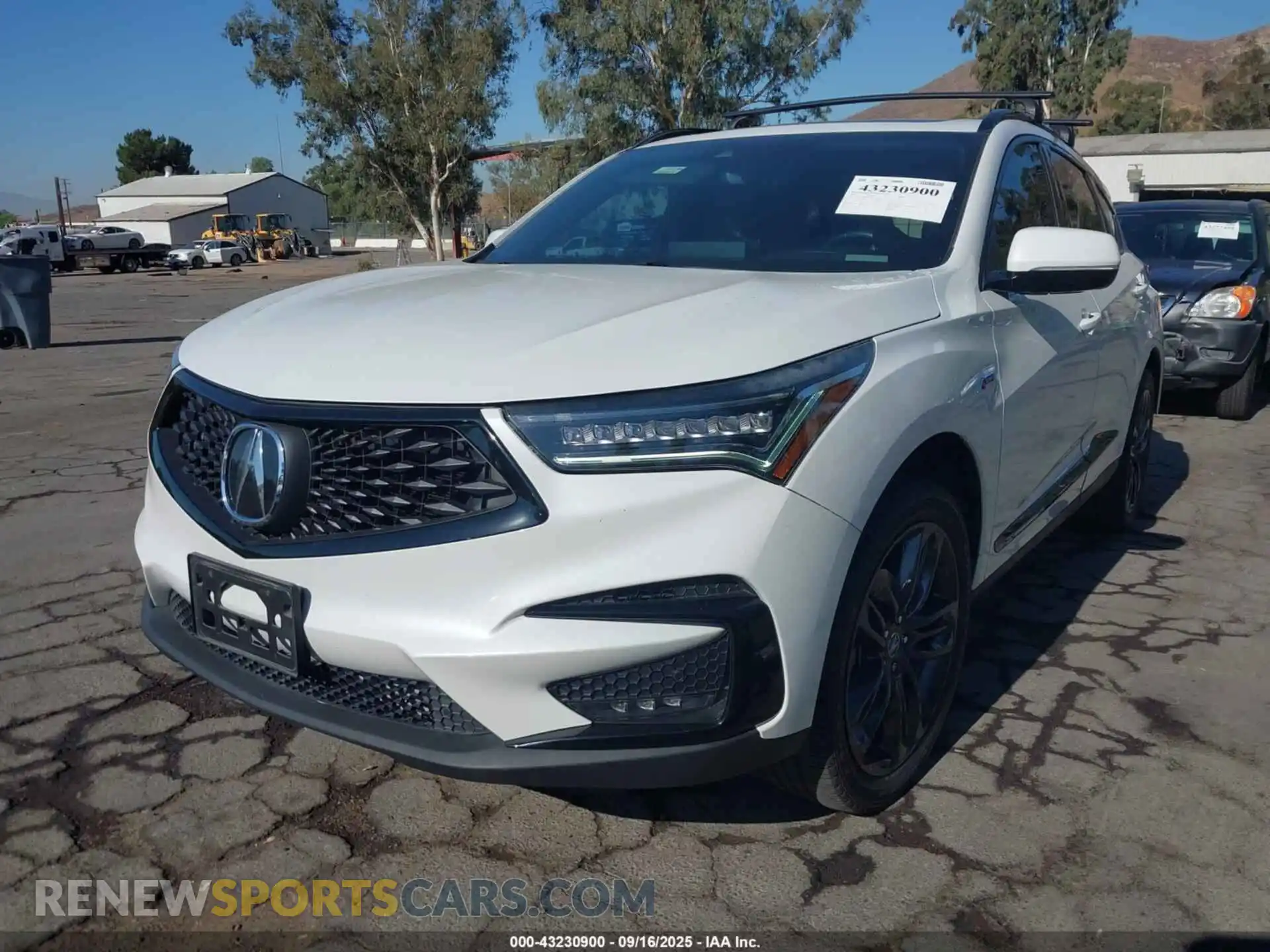 2 Photograph of a damaged car 5J8TC1H65ML009222 ACURA RDX 2021