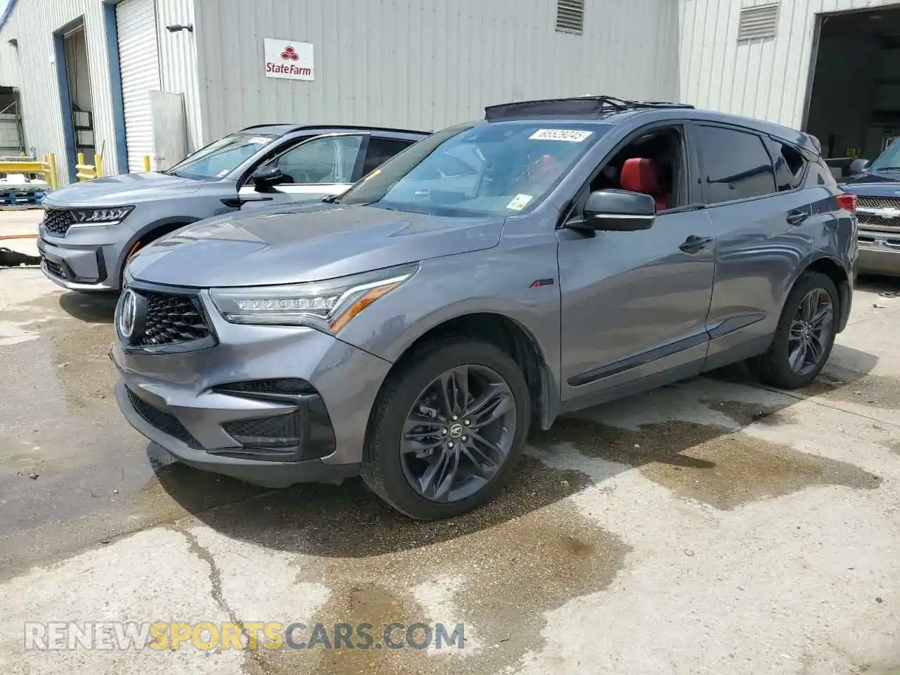 1 Photograph of a damaged car 5J8TC1H65ML012119 ACURA RDX 2021
