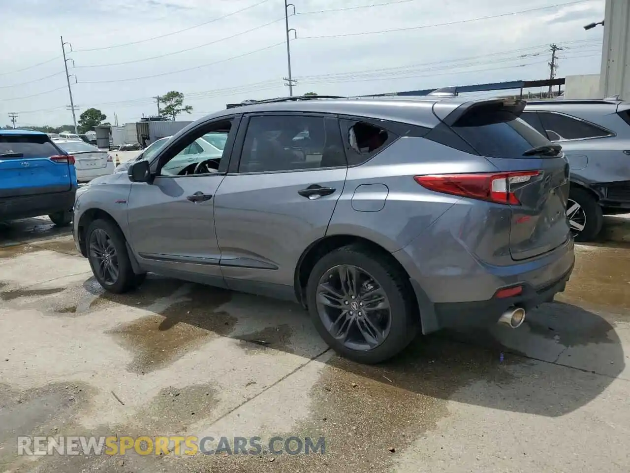 2 Photograph of a damaged car 5J8TC1H65ML012119 ACURA RDX 2021