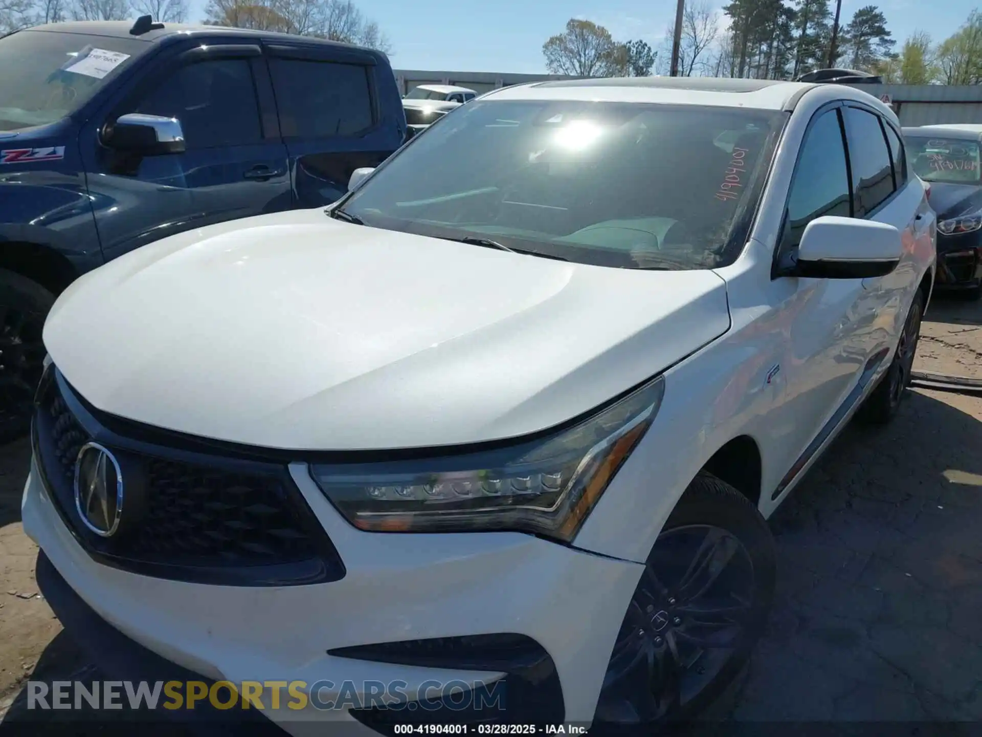 2 Photograph of a damaged car 5J8TC1H67ML002837 ACURA RDX 2021