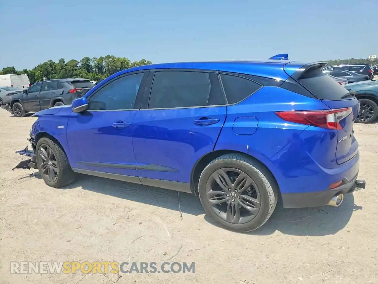 2 Photograph of a damaged car 5J8TC1H68ML003155 ACURA RDX 2021
