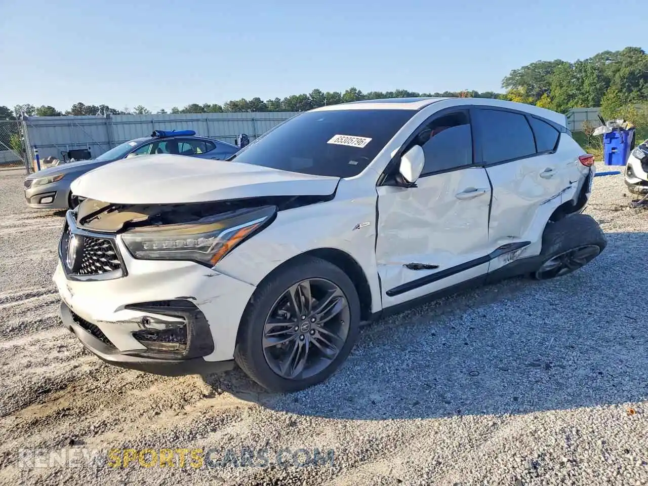 1 Photograph of a damaged car 5J8TC1H6XML013265 ACURA RDX 2021