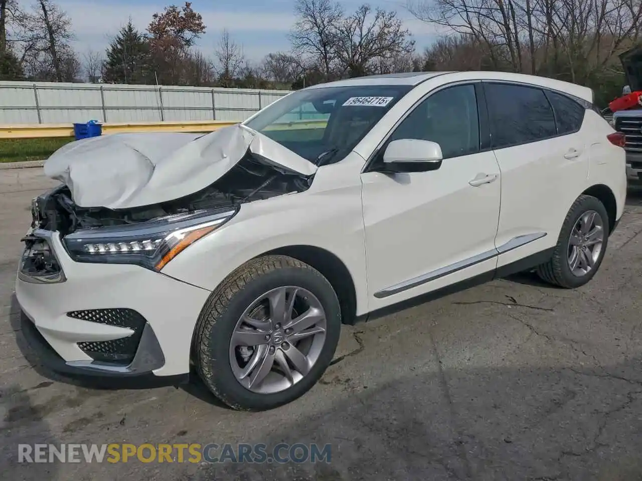 1 Photograph of a damaged car 5J8TC1H73ML001435 ACURA RDX 2021