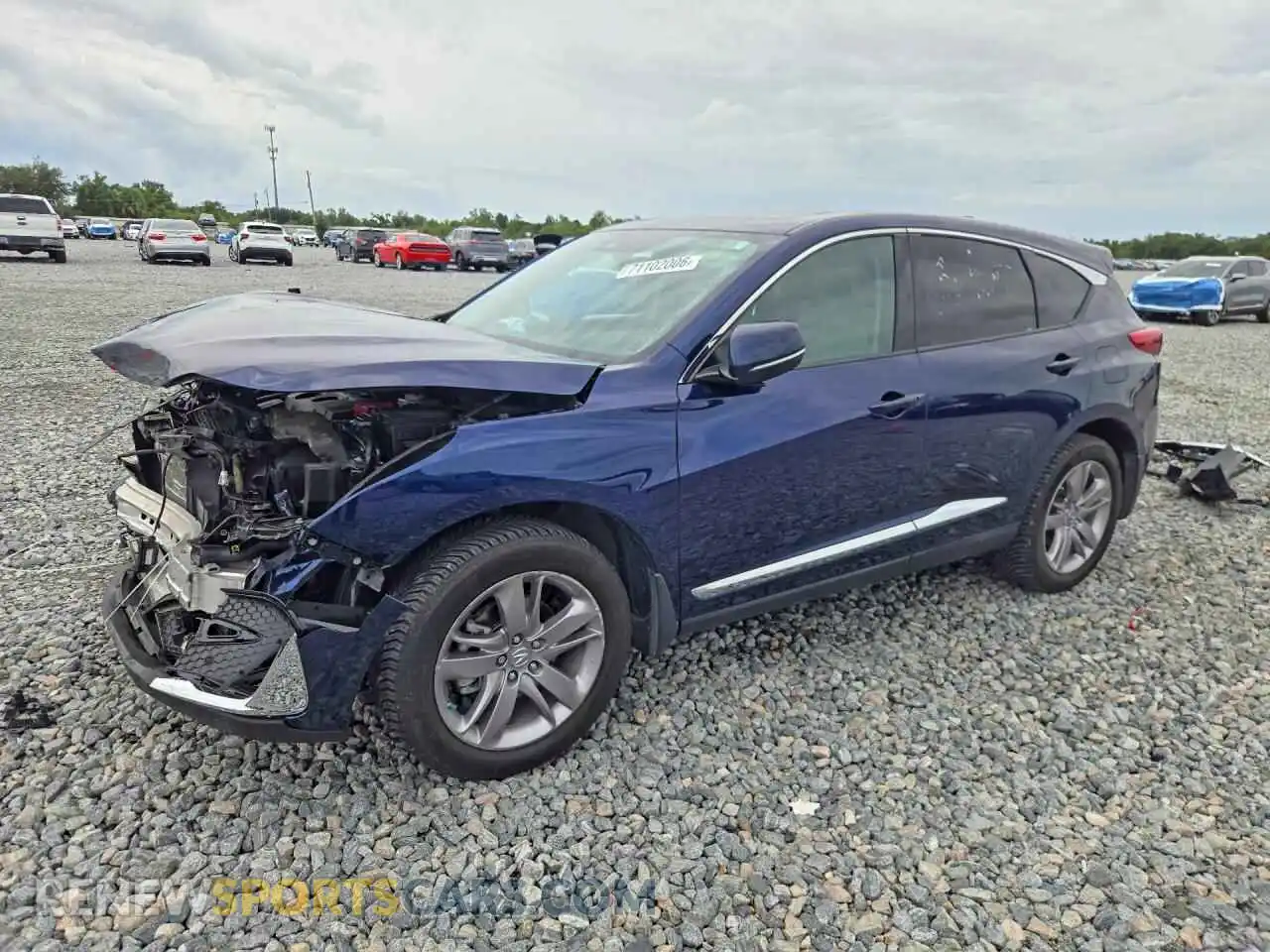 1 fotografías del automóvil dañado 5J8TC1H79ML010527 ACURA RDX 2021