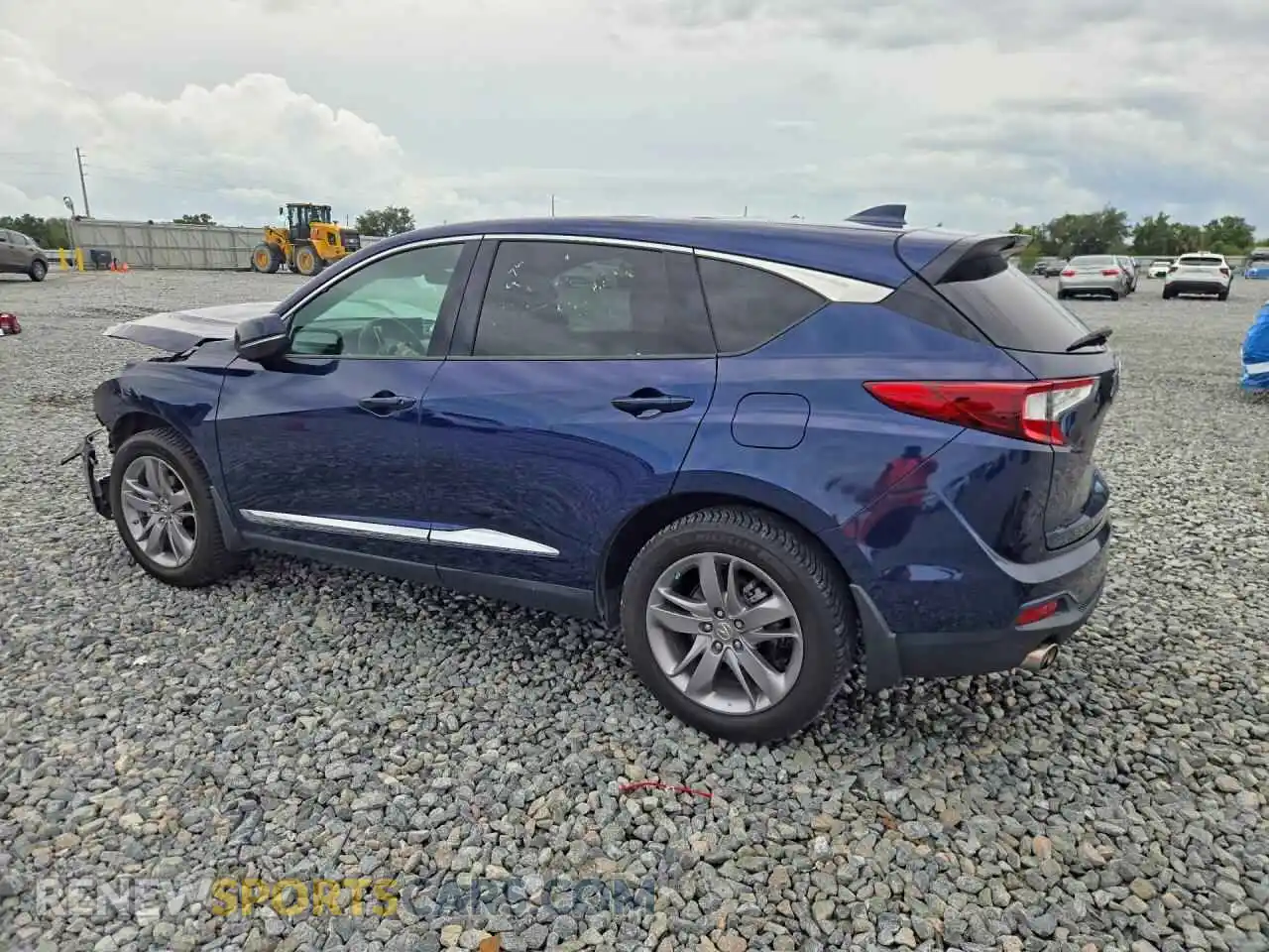 2 fotografías del automóvil dañado 5J8TC1H79ML010527 ACURA RDX 2021