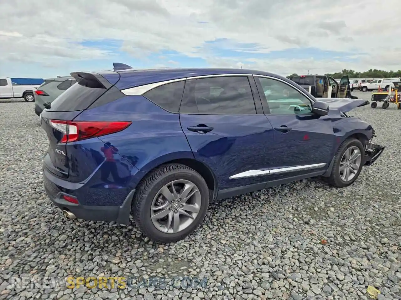 3 fotografías del automóvil dañado 5J8TC1H79ML010527 ACURA RDX 2021
