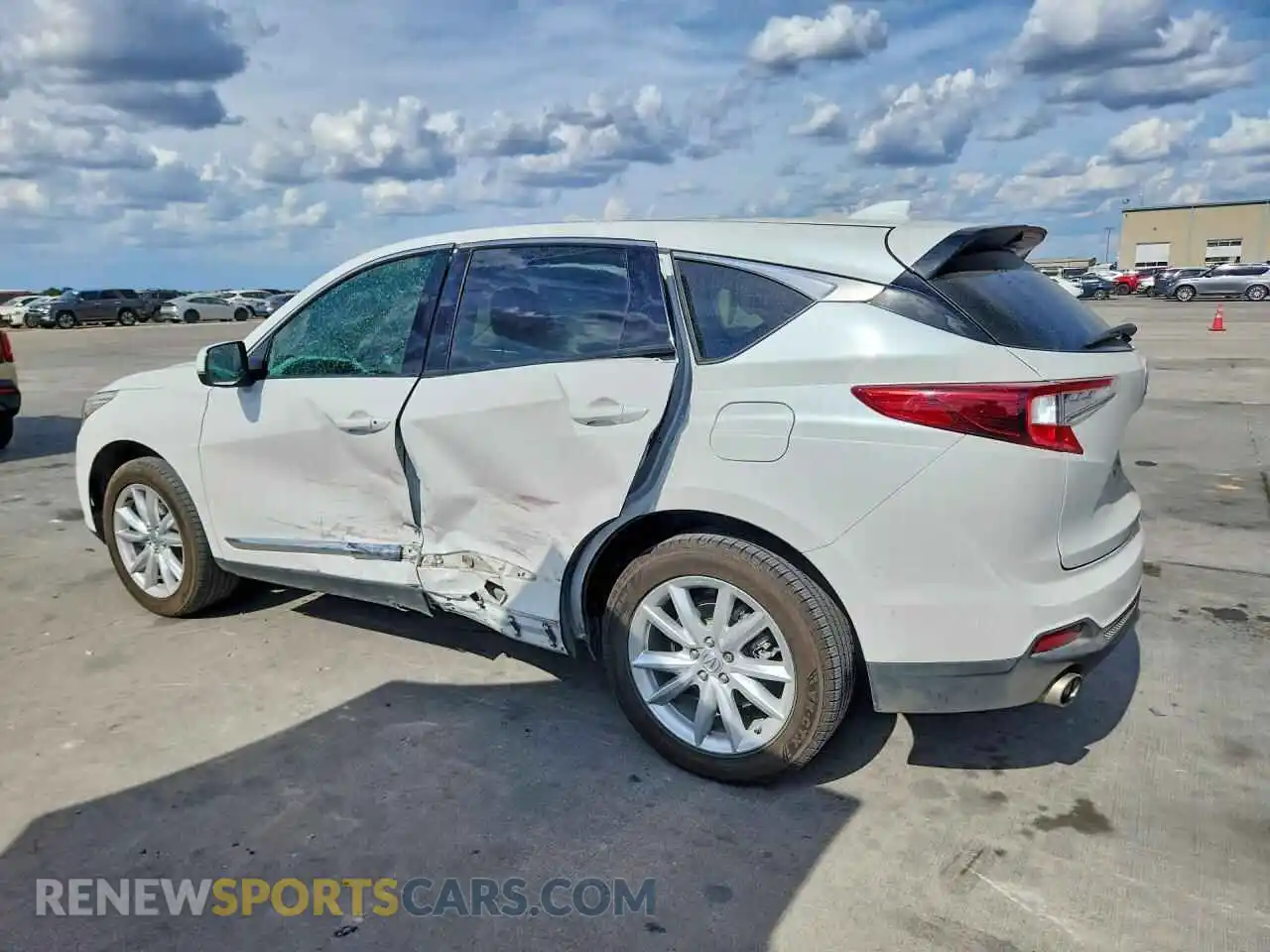 2 Photograph of a damaged car 5J8TC2H30ML002917 ACURA RDX 2021