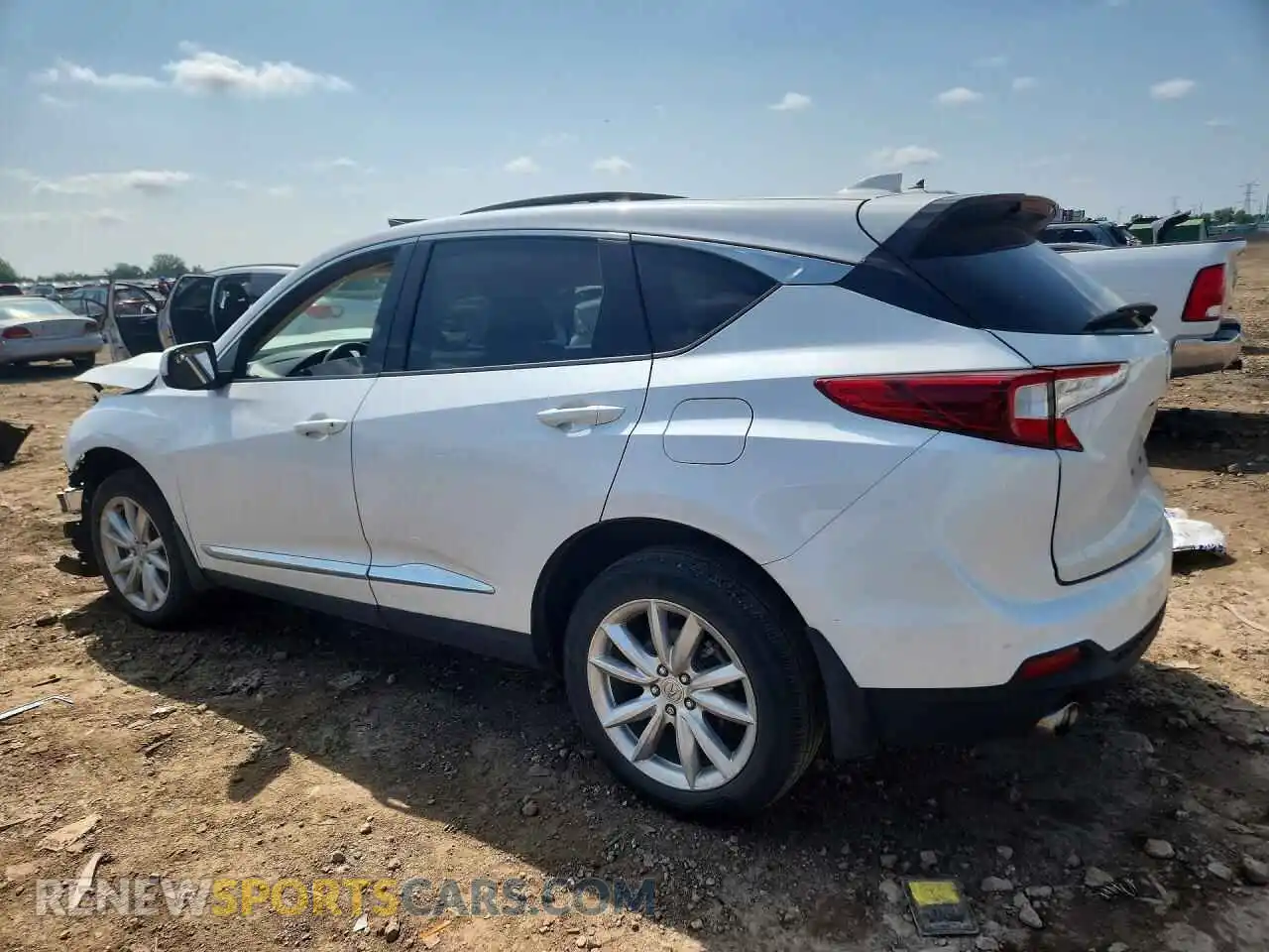 2 Photograph of a damaged car 5J8TC2H30ML028546 ACURA RDX 2021